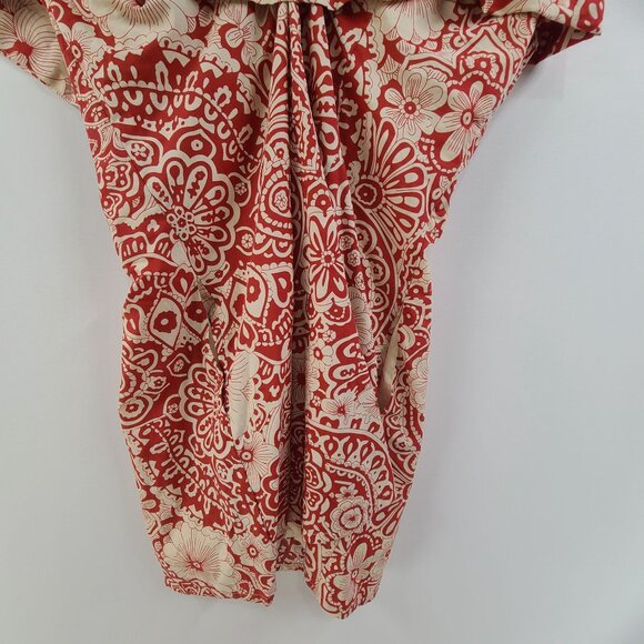 Anthropologie Blue Tassel NWT Women's Mini Dress Floral Size M Strapless - Picture 3 of 10